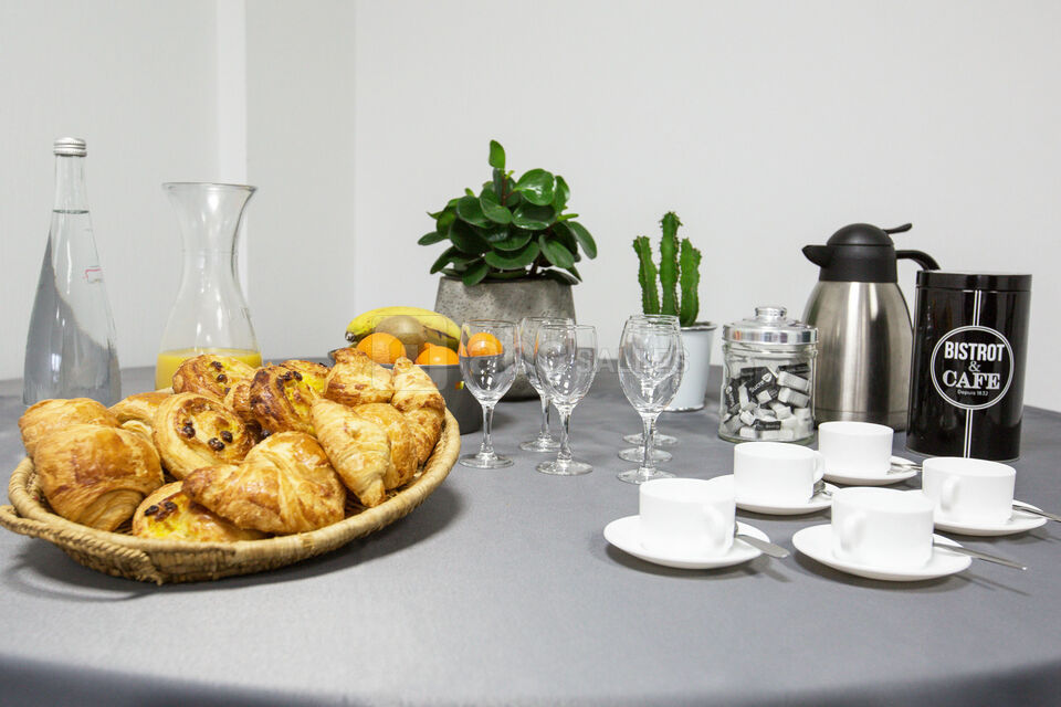Pause café et viennoiseries