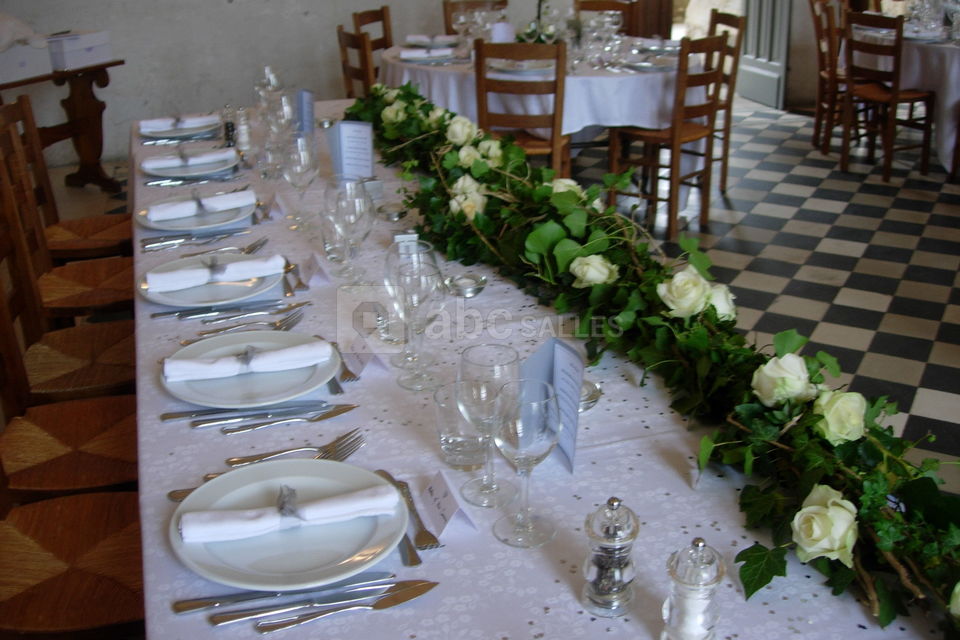Diner assis salle Capitulaire