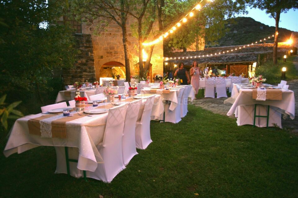 Banquet en extérieur