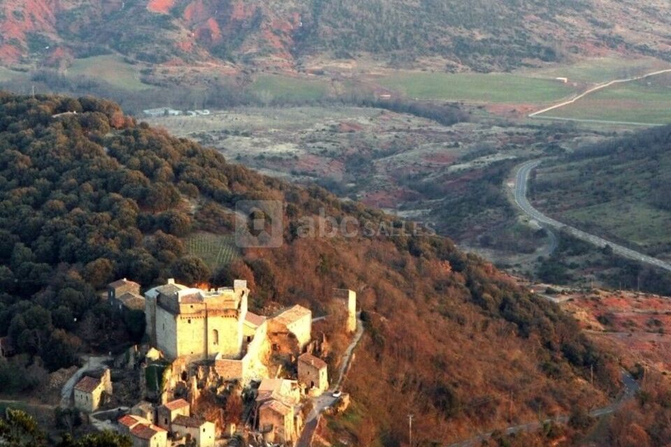 Le château dans les monts du Haut Languedoc