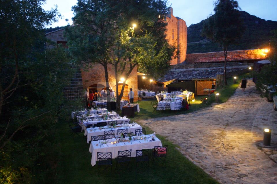Banquet en extérieur