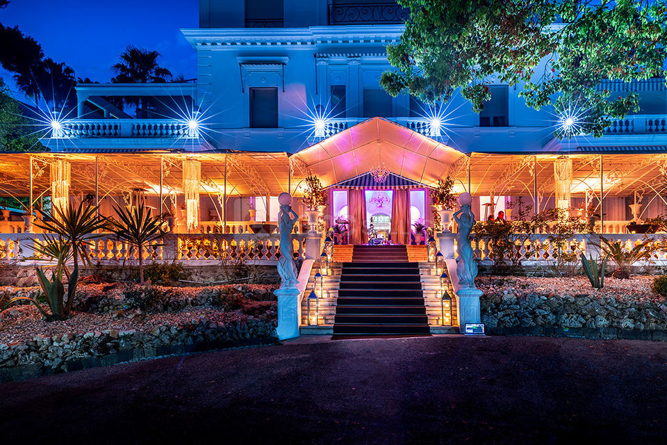 Terrasse Gatsby illuminée