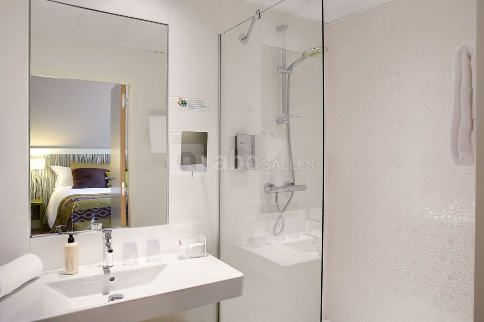Salle de bain forêt