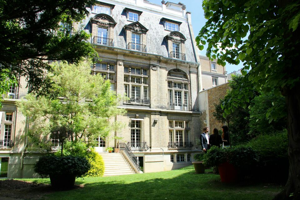 Le jardin privatif de l'Espace Hamelin