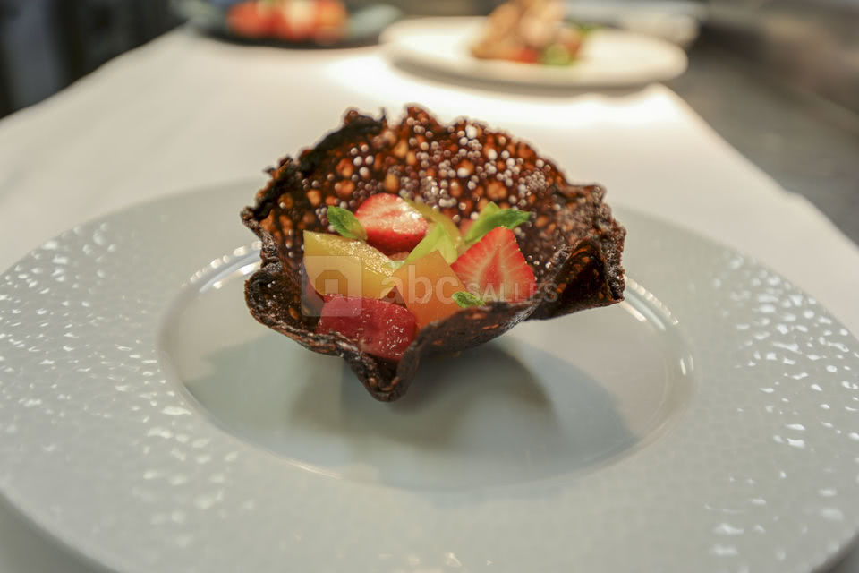 Dessert menu groupe