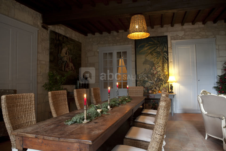 La salle de réunion du château