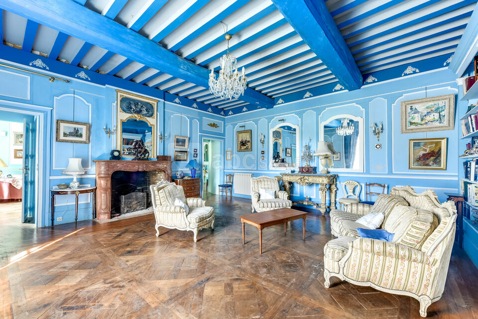Le salon bleu