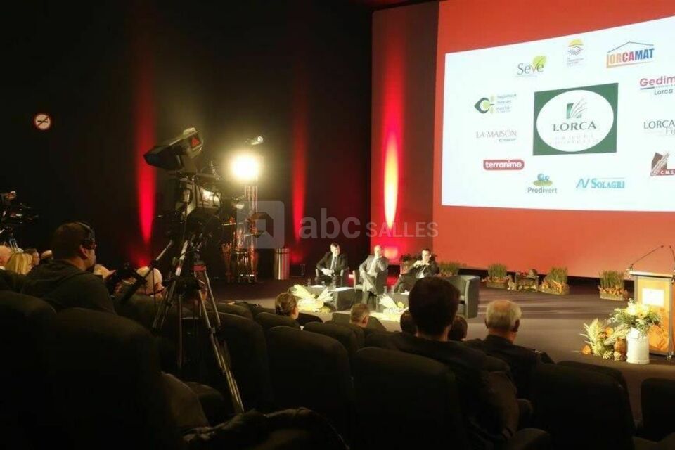 Séminaire en salle de cinéma