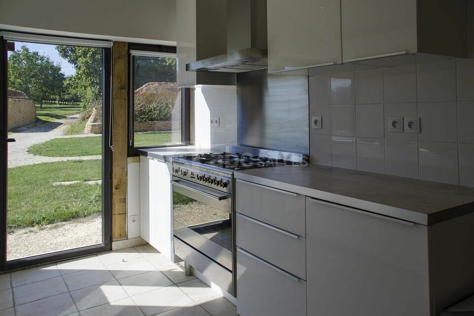 Cuisine de la salle de réception