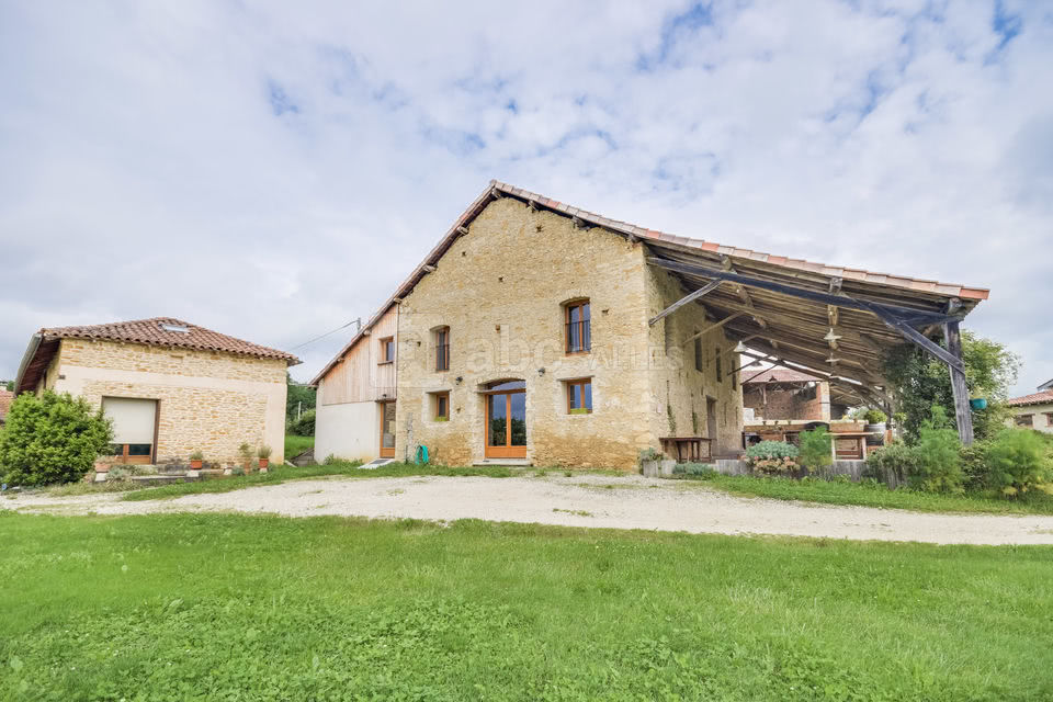 Vue générale gîte