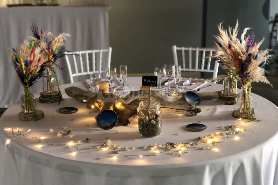 Table d'honneur en Amoureux
