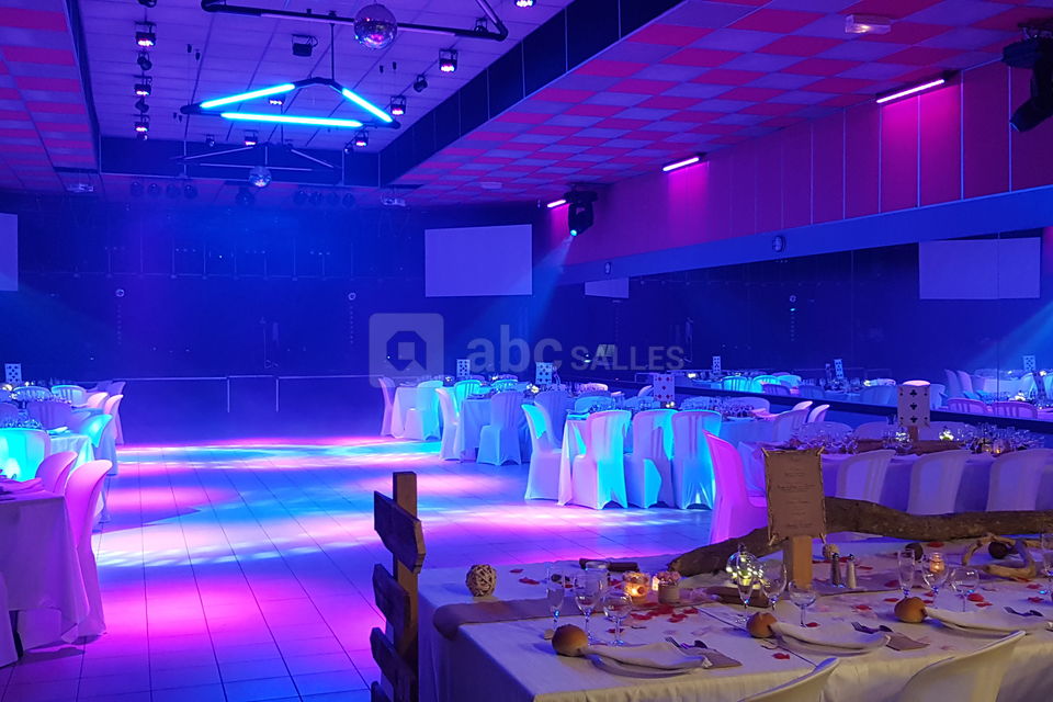 Salle toute en couleur
