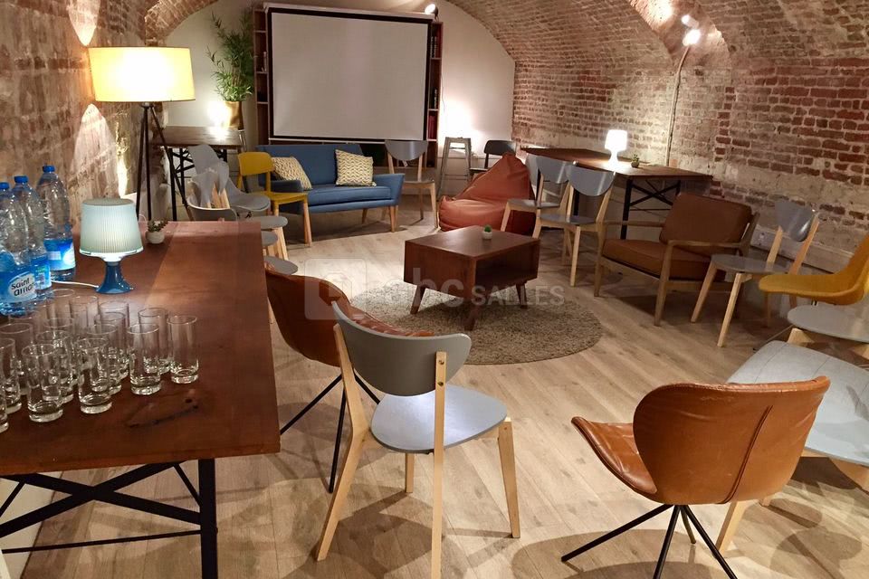 Salle en mode détente