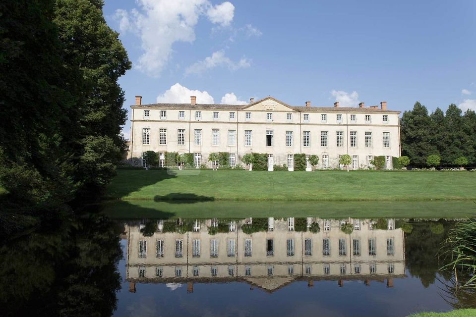 Château de Parentignat côté parc