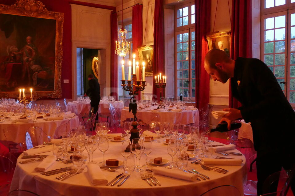 Grand Salon Rouge : dîner