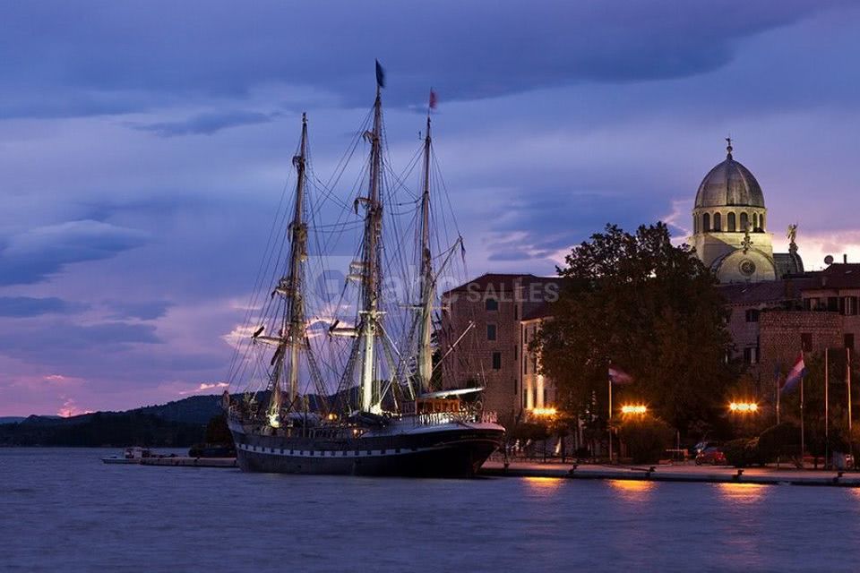 Le Belem à quai