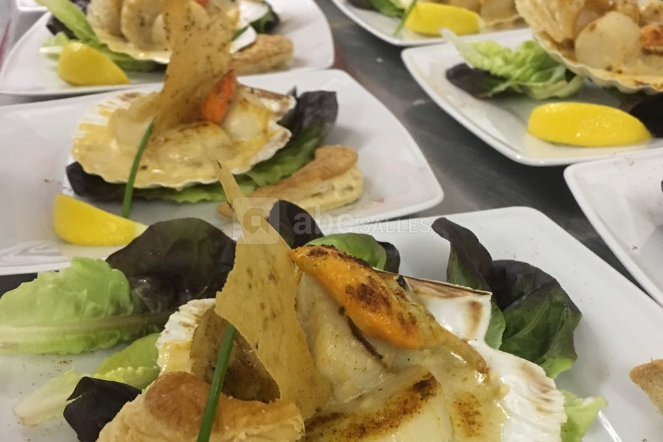 Assiette d'aumonière