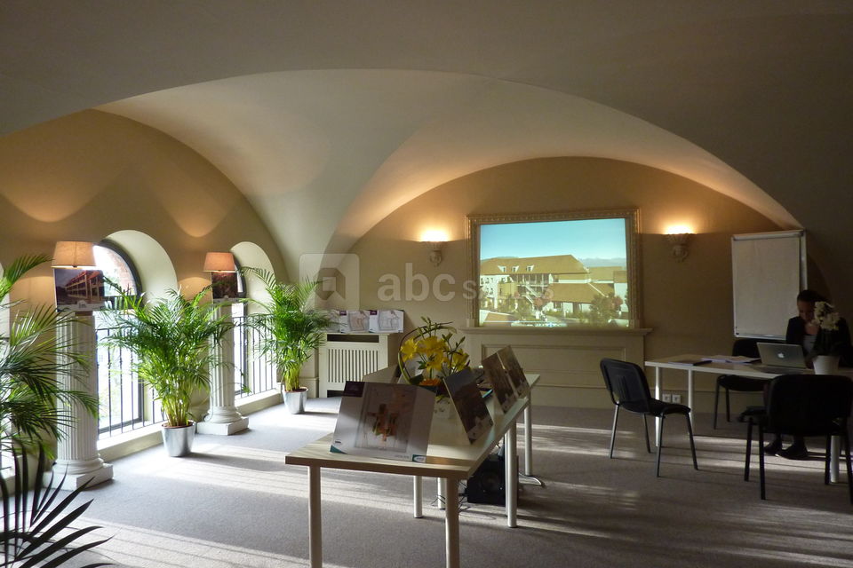 Salle de réunion en disposition