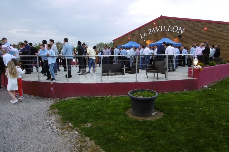 Cocktail sur terrasse Pavillon