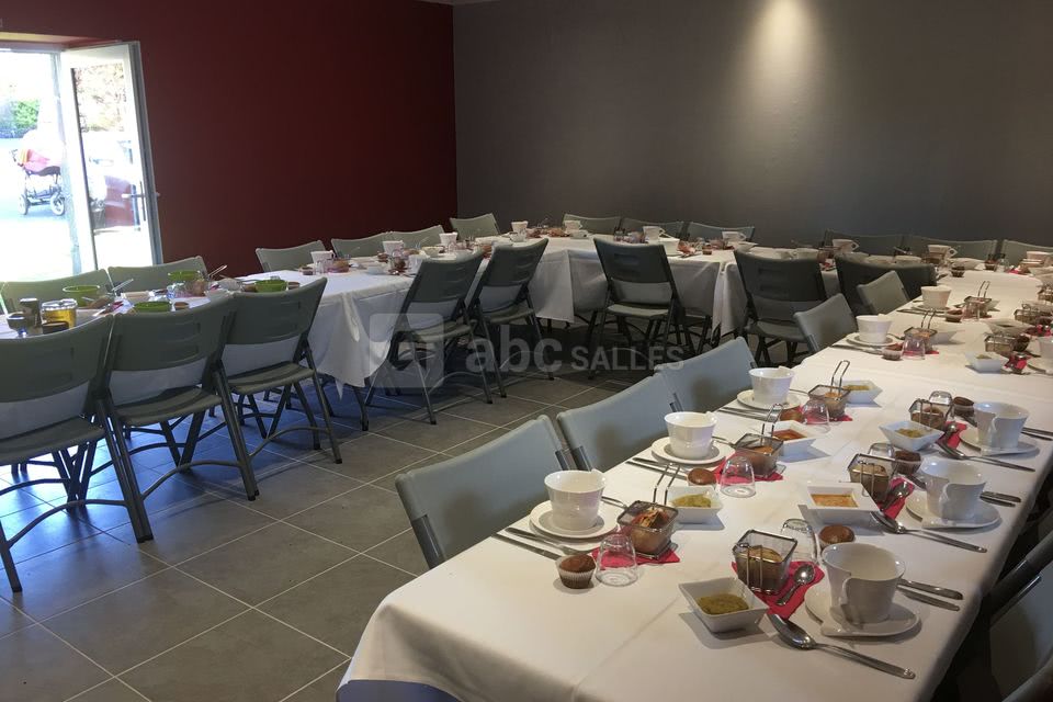 Petits déjeuners salle de réception