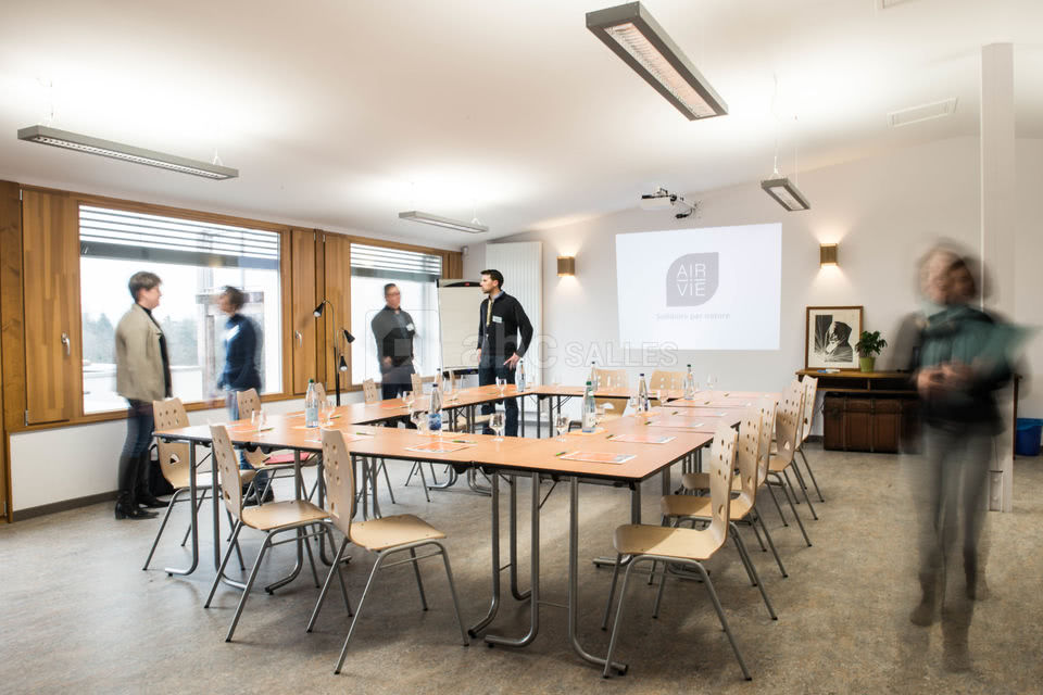 Salle de réunion avec terrasse
