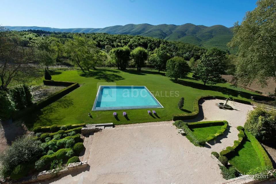 Vue aérienne jardin