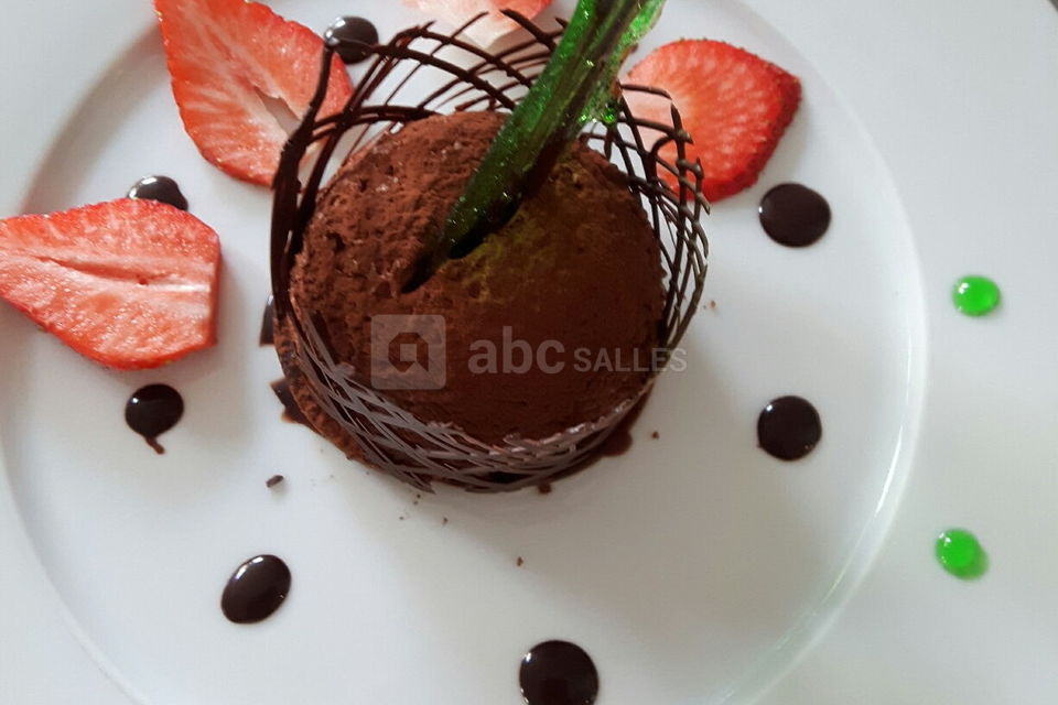Dôme au chocolat