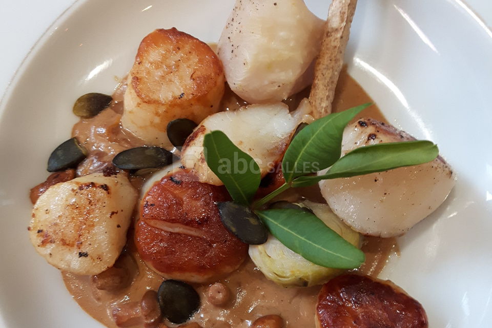 Saint Jacques grillée