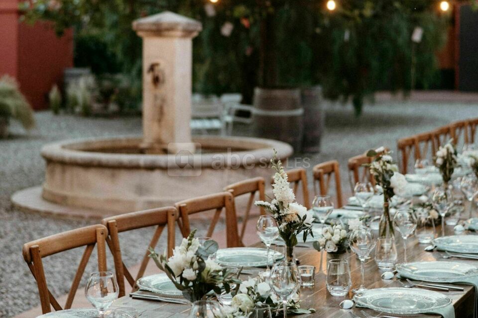 Diner mariage Clos des Aspres