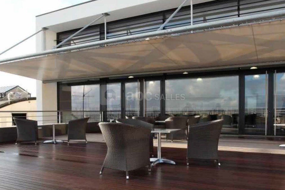 Marina du Château, Brest (29) - terrasse (Salle des Records)