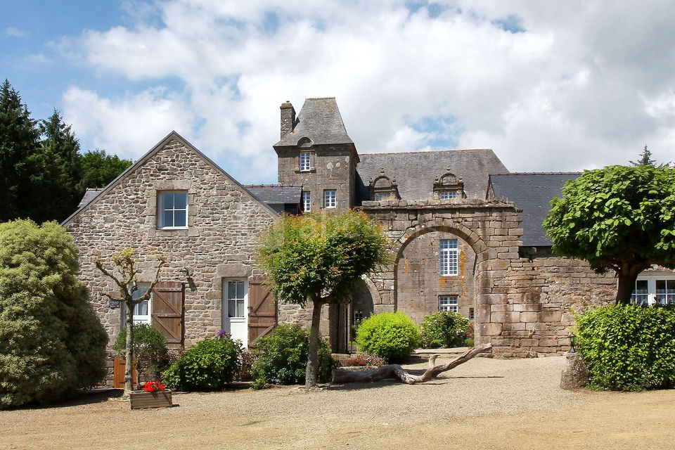 Vue du manoir
