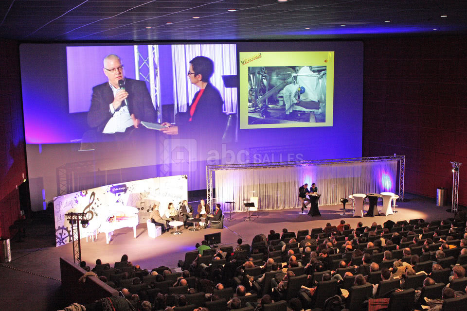 Séminaire en salle de cinéma