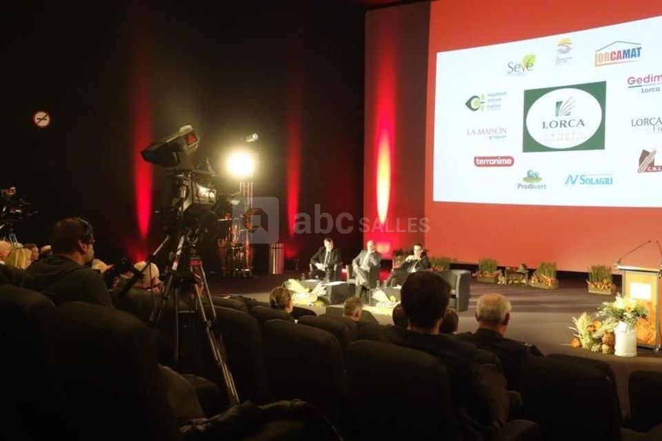 Séminaire en salle de cinéma
