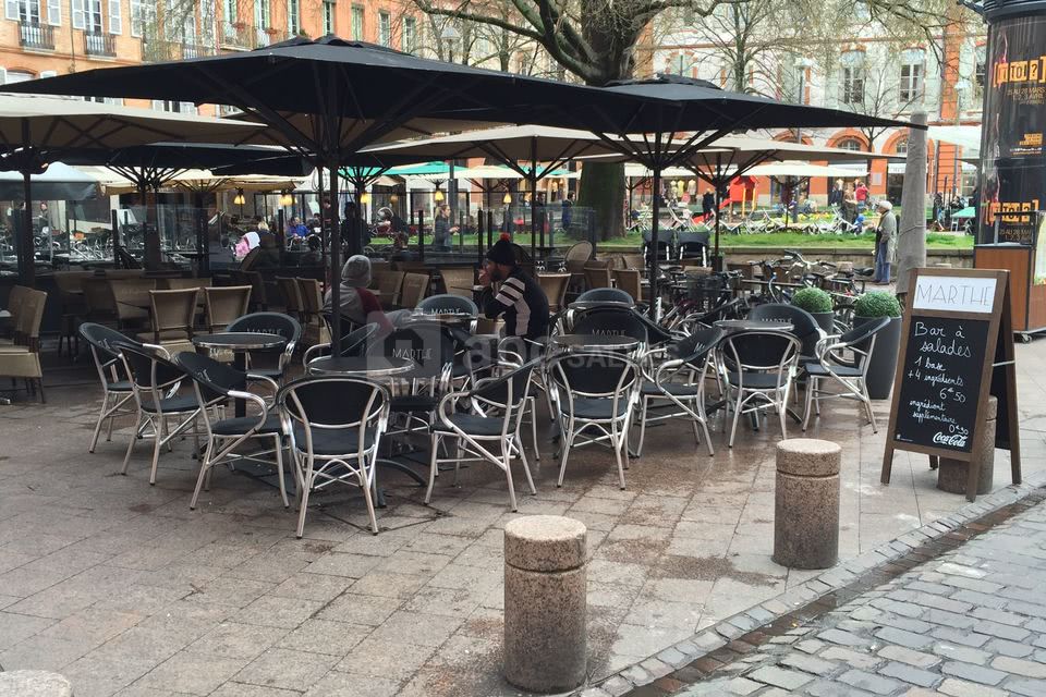 Terrasse chauffée du restaurant
