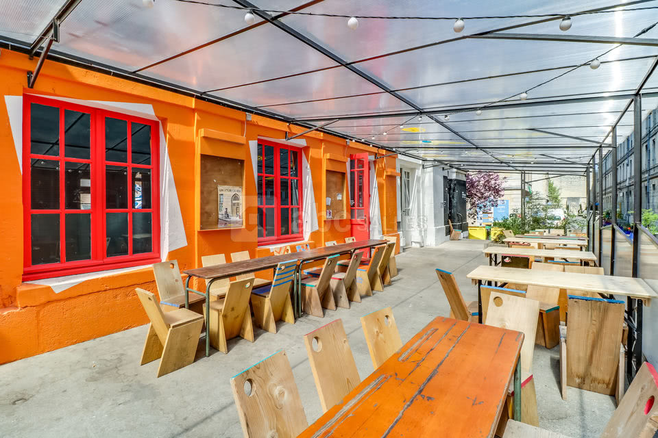 La terrasse couverte de la Lingerie