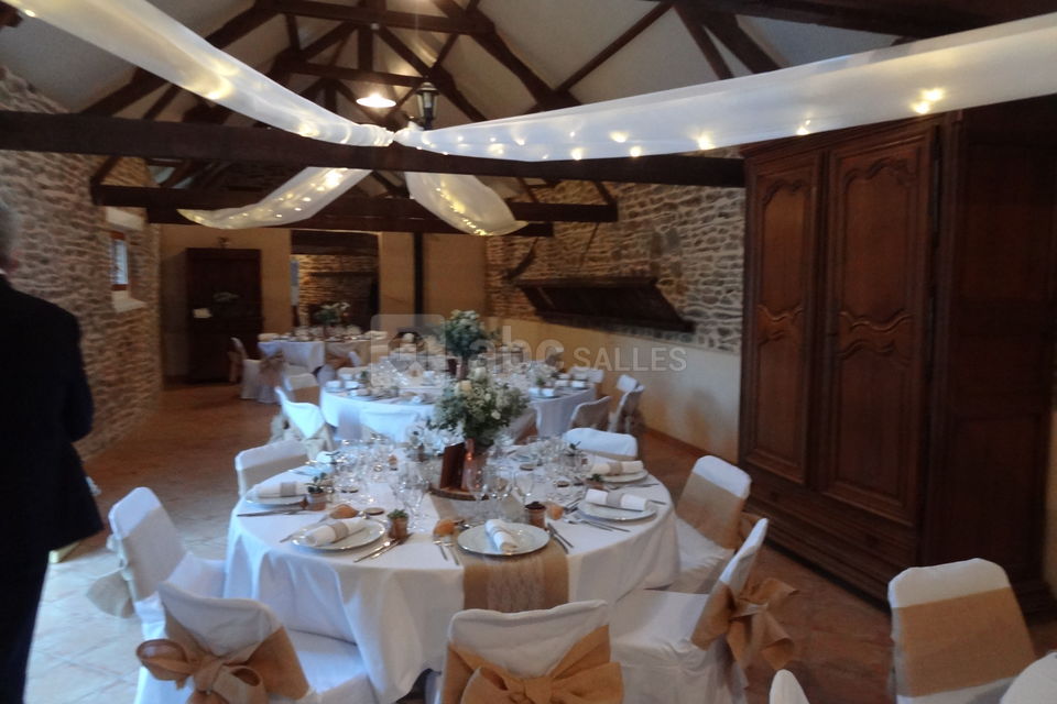 Salle de réception lors d'une fête