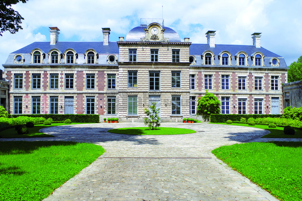 L'entrée du château
