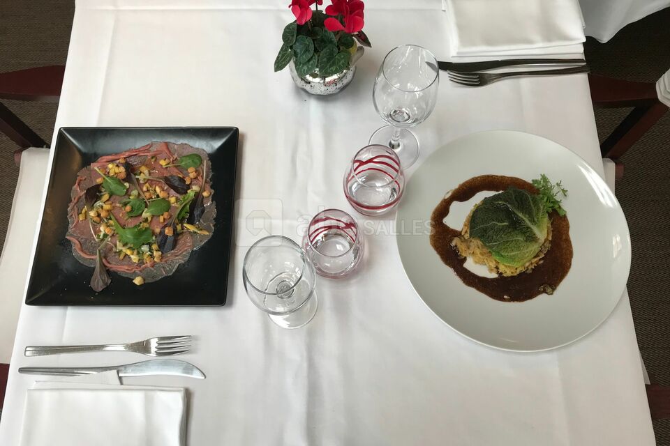 Exemple de plat servi au restaurant