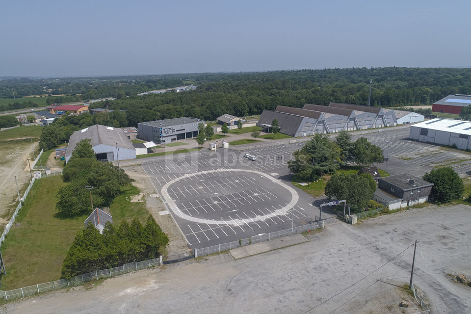 Vue aérienne Parking