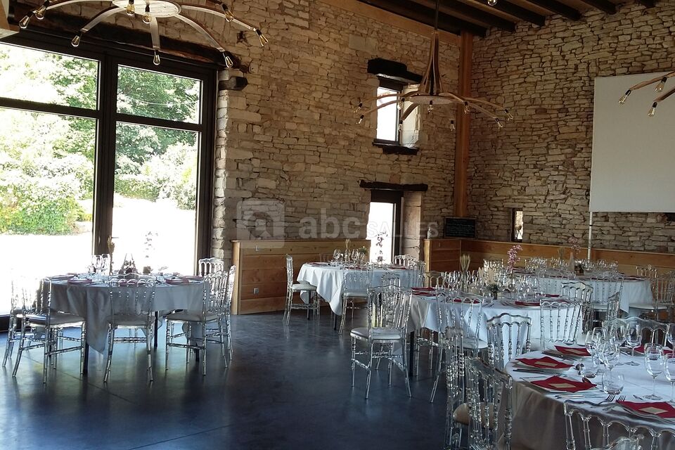 Salle de réception de la grange