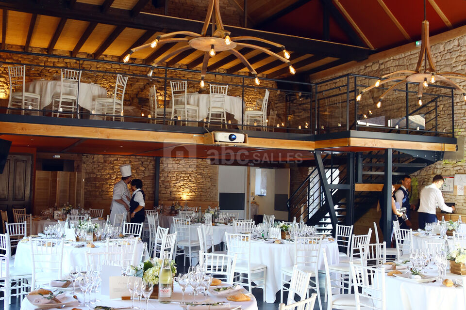 Salle de réception de la grange