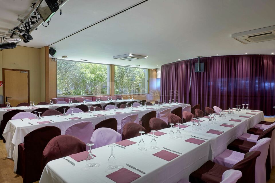 Salle Jardin du Club - grande capacité