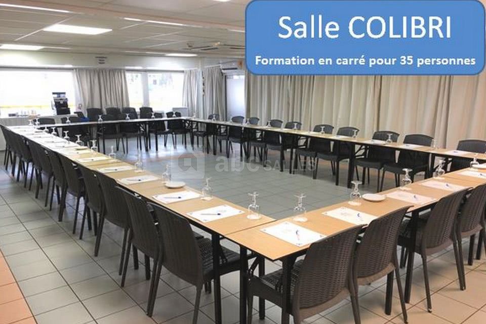 Salle COLIBRI 90m2 climatisée vue Mer/Plage