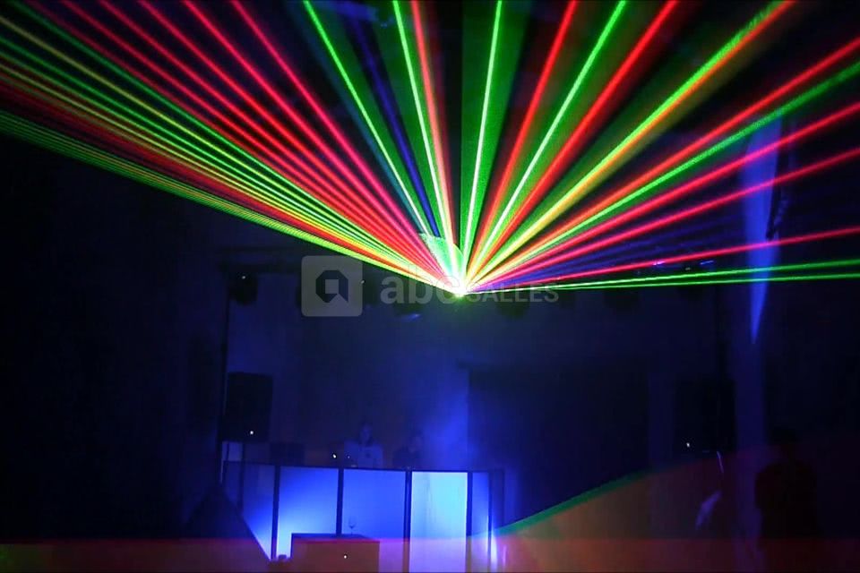 Jeux de lumières salle de bal