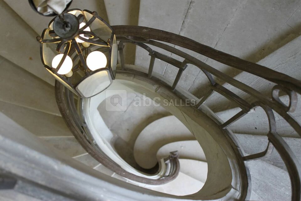 Chateau de percey spiral staircase