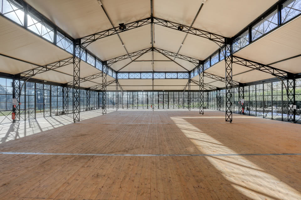 Intérieur de L'Orangerie du Château de Thoiry