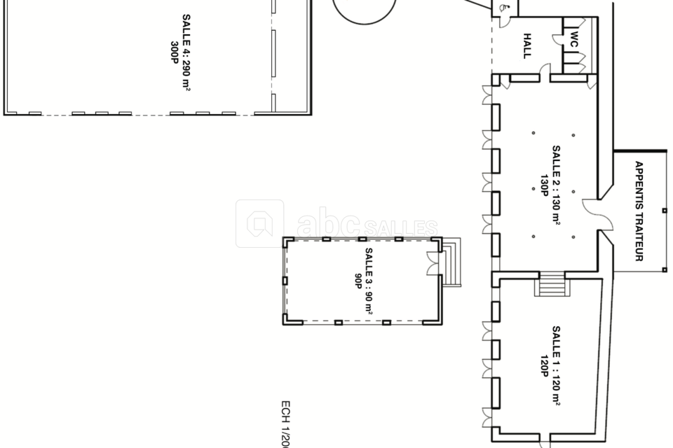 Plan 4 Salles
