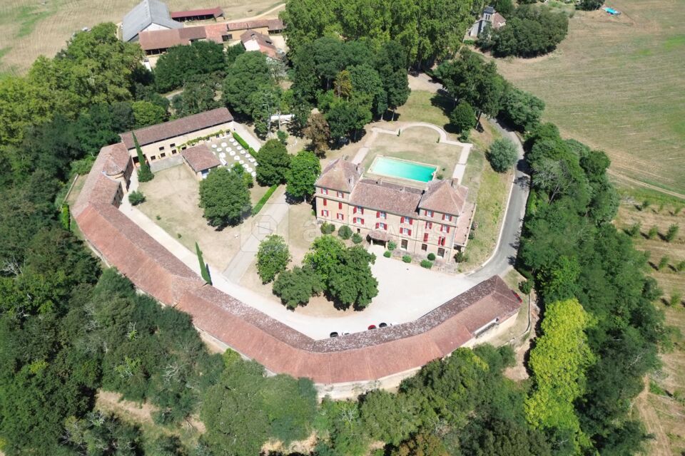 Vue Drone Château