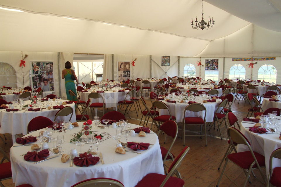 La grande salle de réception