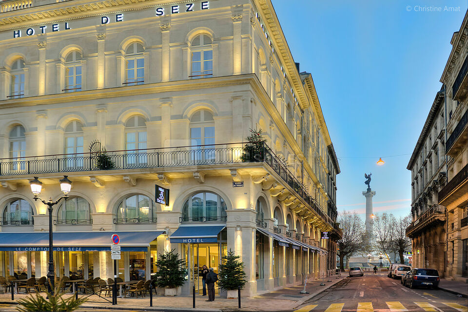 Façade de l'hôtel